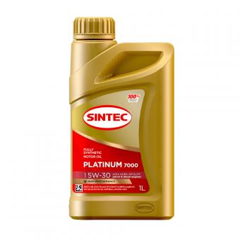 Масло моторное SINTEC PLATINUM 7000 5W30 A3/B4 синтетика 1 л 600143