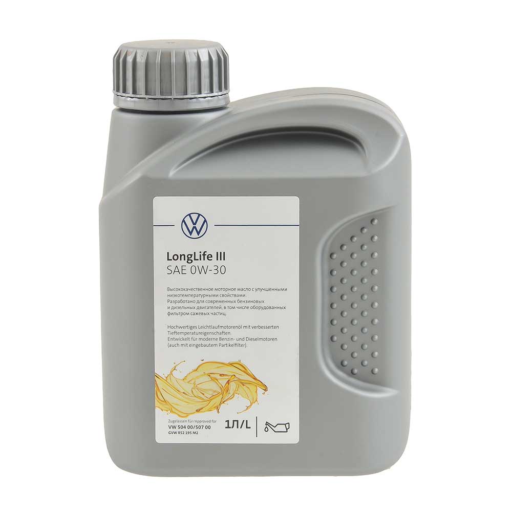 Масло моторное VAG LONGLIFE III 0W30 синтетика 1л GVWR52195M2
