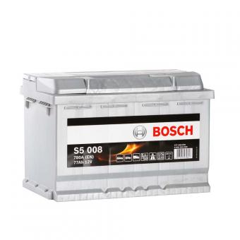 Аккумулятор BOSCH SILVER S5008 77 Ач 780А О/П 0 092 S50 080