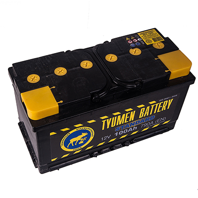 Аккумулятор TYUMEN BATTERY  STANDARD 100 Ач 790А П/П 6CT100L1