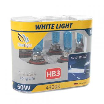 Лампа галогенная CLEARLIGHT WHITE LIGHT 12V HB3 65W 2 шт ML9005WL