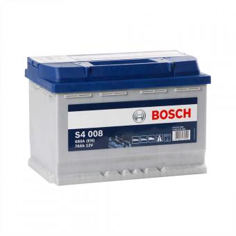 Аккумулятор BOSCH SILVER S4008 74 Ач 680А О/П 0 092 S40 080