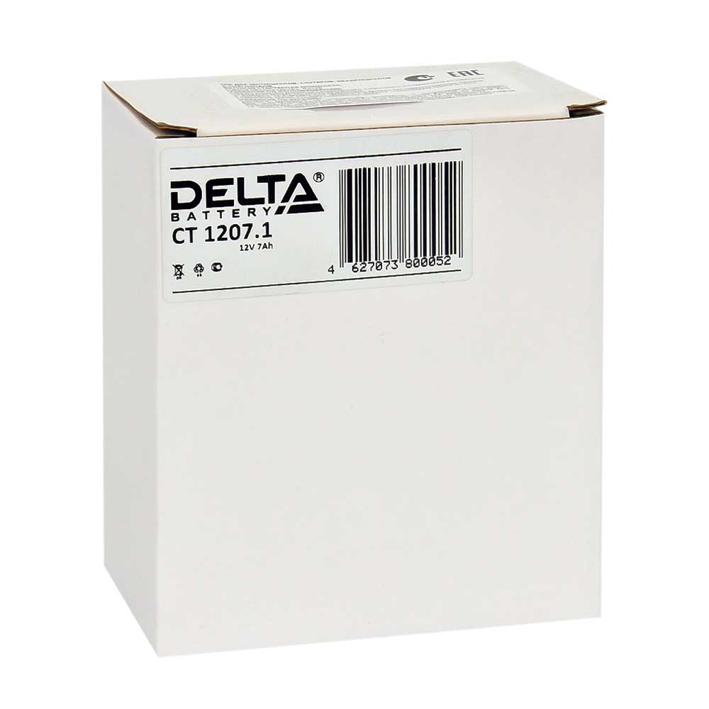 Аккумулятор DELTA CT 1207.1 7 Ач 100А О/П