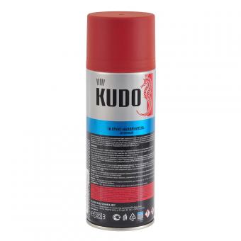 Грунт-наполнитель KUDO красно-коричневый акриловый 520 мл