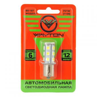 Лампа светодиодная WAYTON BS187 12V T25 180 lm 1109018