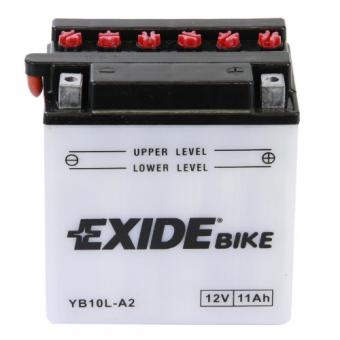 Аккумулятор EXIDE 11 Ач 130А О/П YB10L-A2