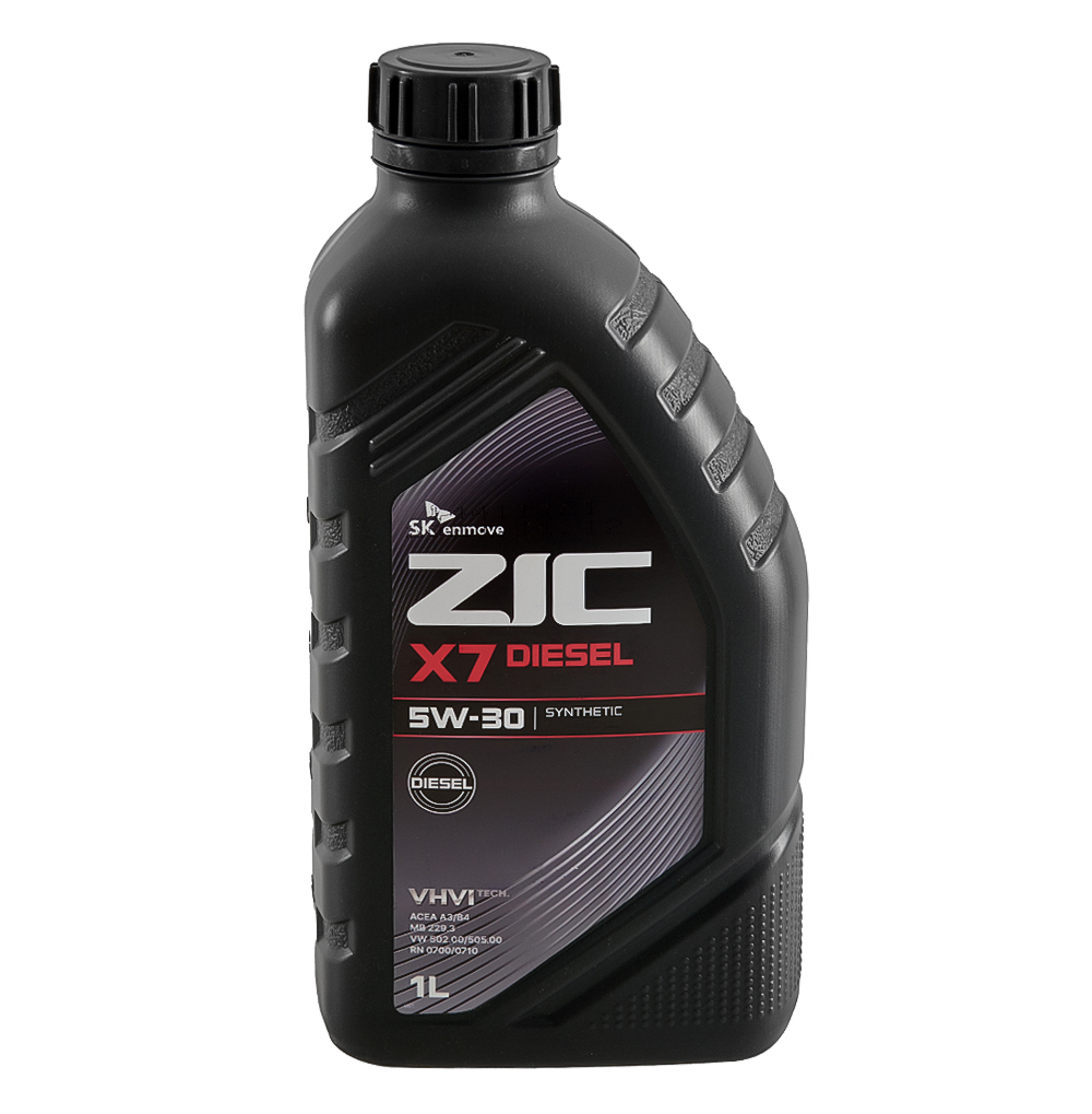 Масло моторное ZIC X7 DIESEL 5W30 синтетика 1 л 132610 купить