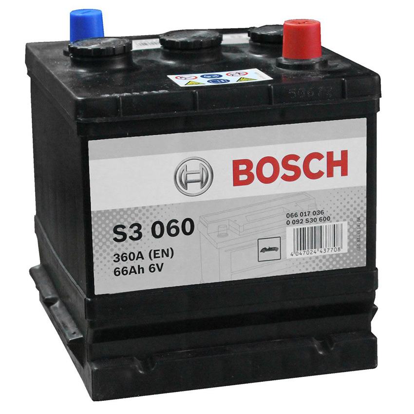 Аккумулятор BOSCH S3 060 66 Ач 360А О/П 0 092 S30 600