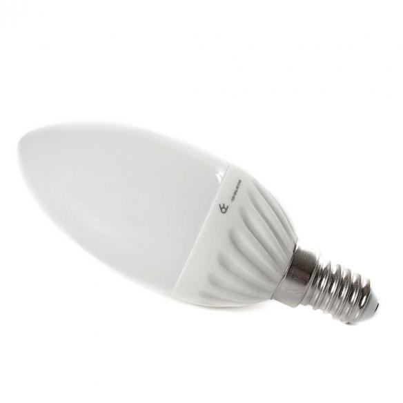 Лампа светодиодная С37 Е14 4 Вт холодный свет 1 шт BI100169