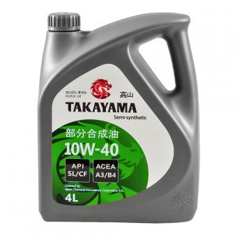 Масло моторное TAKAYAMA 10W40 полусинтетика 4 л  605518