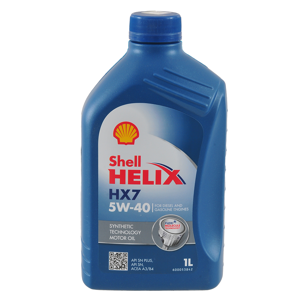 Масло моторное SHELL HELIX HX7 5W40 полусинтетика 1 л 550051496  .