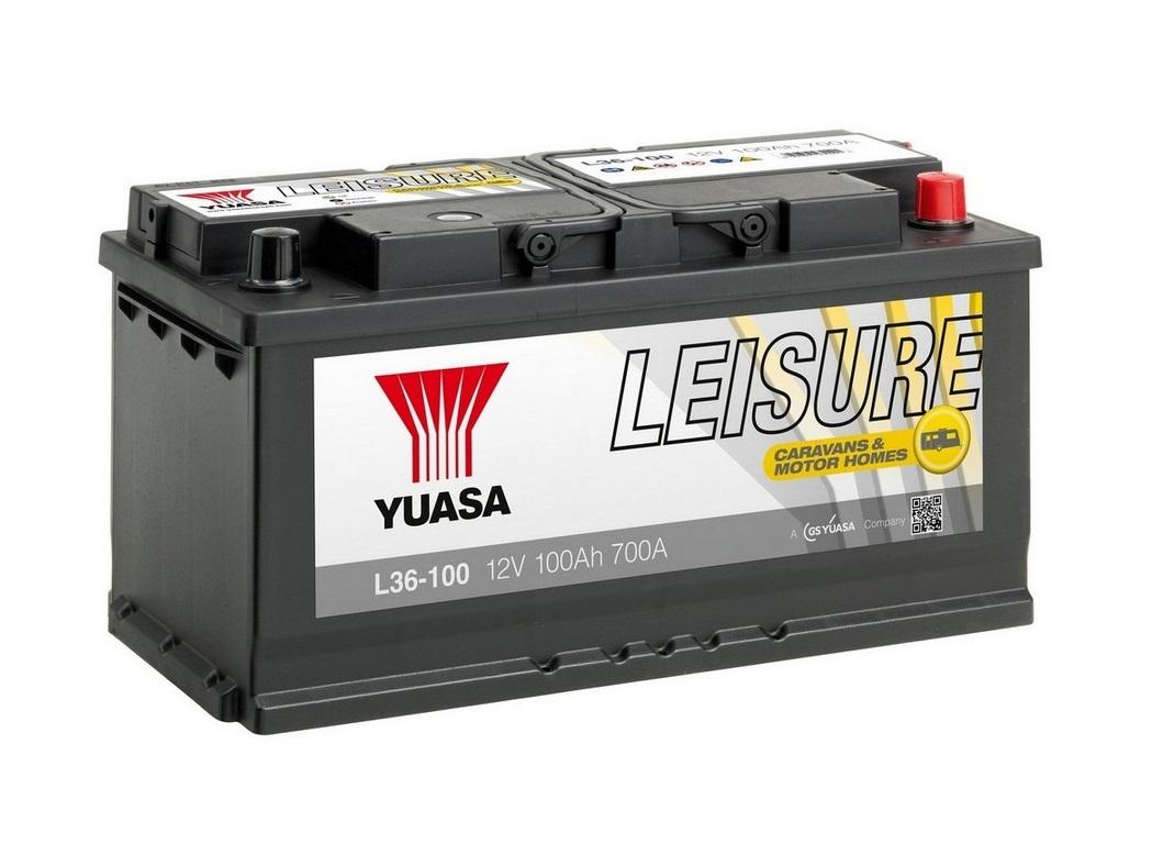 Аккумулятор YUASA 100 Ач 700А О/П L36-100