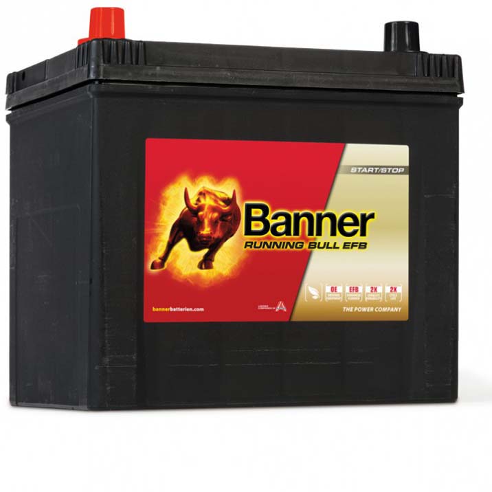 Аккумулятор BANNER RUNNING BULL EFB 65 Ач 550А П/П 56516