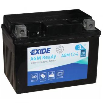 Аккумулятор EXIDE AGM 3 Ач 50А О/П AGM12-4