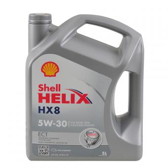 Масло моторное SHELL HELLIX HX8 ЕСТ 5W30 синтетика 5 л 5500481077