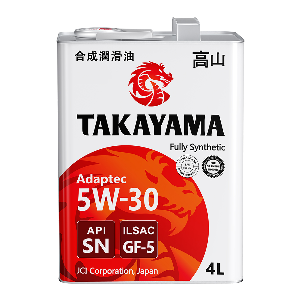Масло моторное TAKAYAMA 5W30 SN GF5 синтетика 4 л 605585