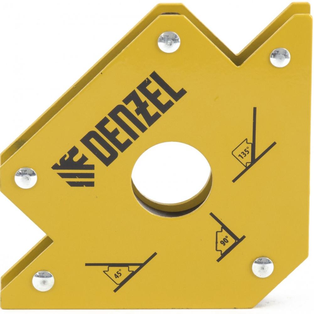 Фиксатор магнитный для сварочных работ DENZEL 97553 усилие 50 Lb