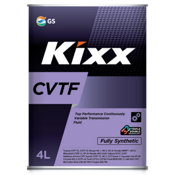 Масло трансмиссионное KIXX CVTF для вариаторов синтетика 4 л L251944TE1