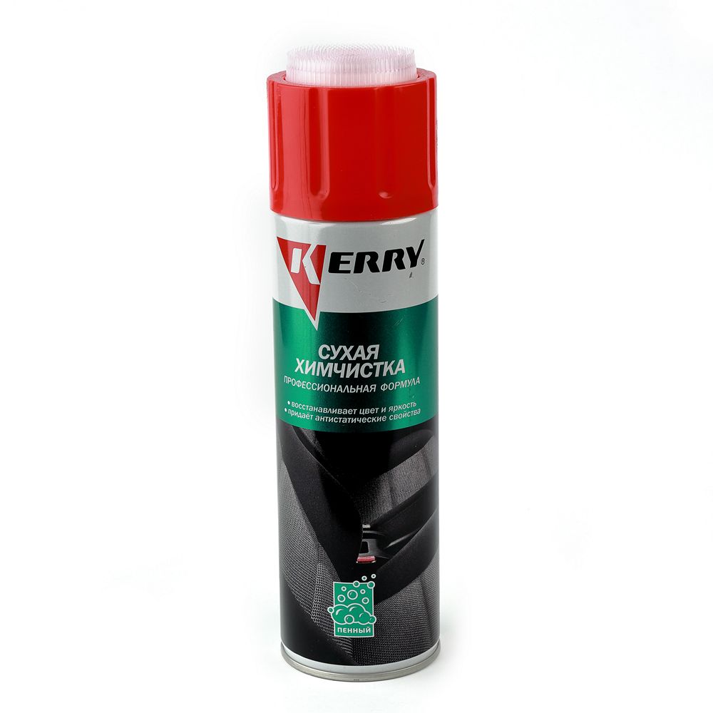 Очиститель обивки KERRY с щеткой 650 мл KR-979