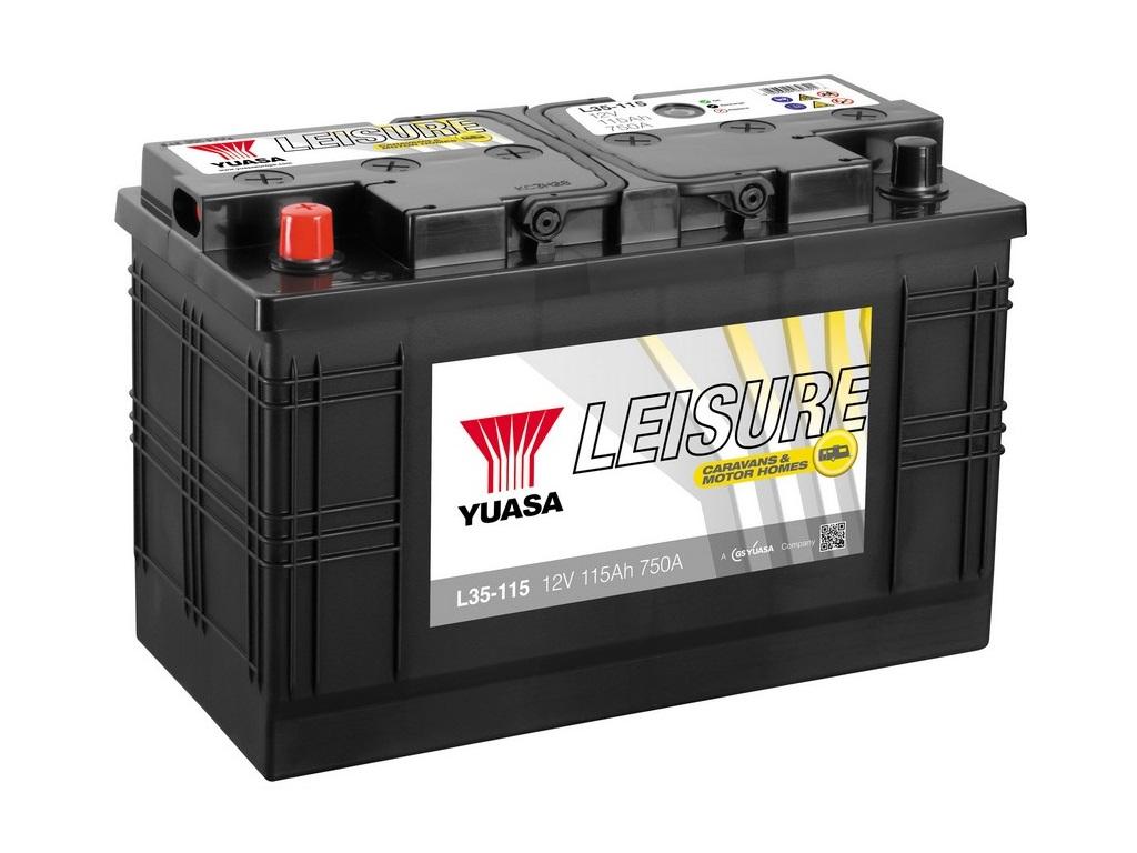 Аккумулятор YUASA LEISURELINE 115 Ач 750А П/П L35-115