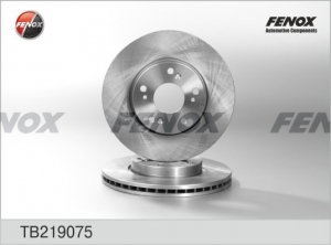 Диск тормозной FENOX TB219075 передний