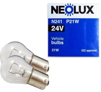 Лампа накаливания NEOLUX 24V P21W N241