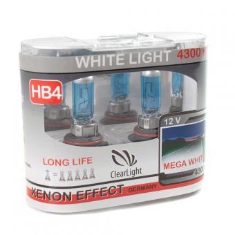 Лампа галогенная CLEARLIGHT WHITE LIGHT 12V HB4 55W 2 шт ML9006WL