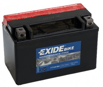 Аккумулятор EXIDE 8 Ач 120А П/П YTX9-BS