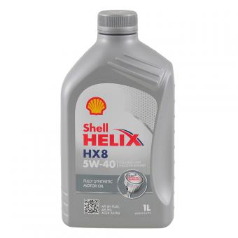 Масло моторное SHELL HELIX HX8 5W40 синтетика 1 л 550051580