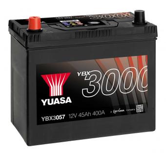 Аккумулятор YUASA 45 Ач 400А П/П YBX3057