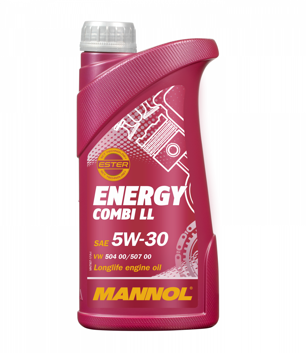 Масло моторное MANNOL ENERGY COMBI LL 5W30 синтетика 1 л MN7907-1