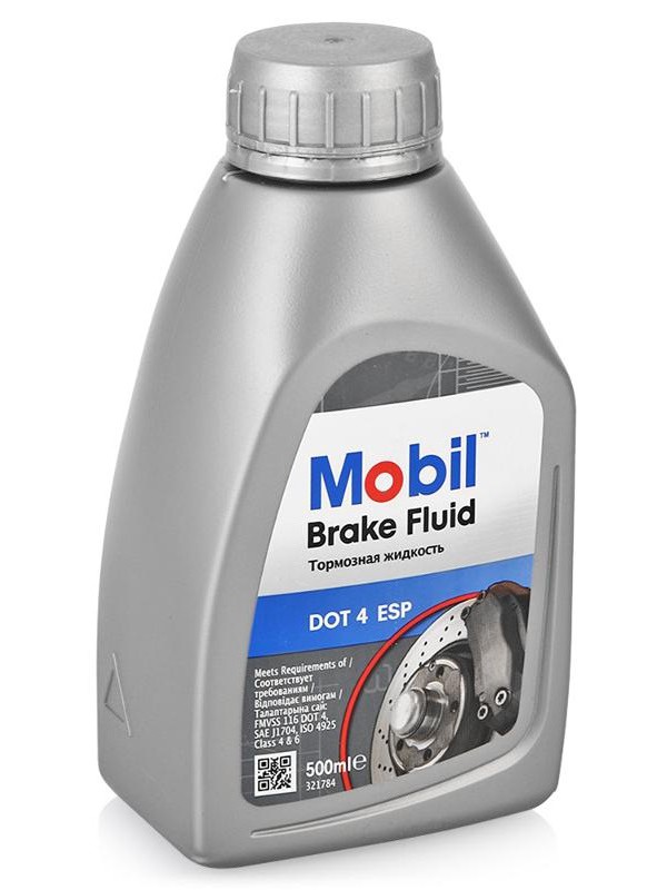 Жидкость тормозная MOBIL ESP DOT-4 0.5 л 740149 купить недорого по цене ...
