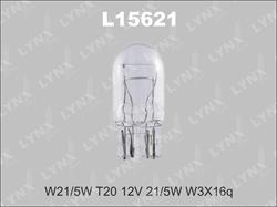 Лампа накаливания LYNX 12V W21/5W 21.5W L15621
