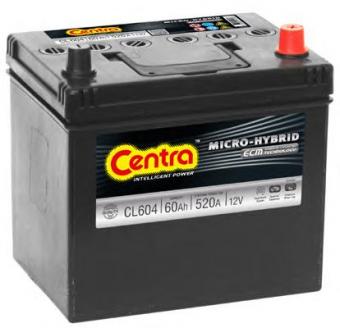 Аккумулятор CENTRA 60 Ач 520А О/П CL604