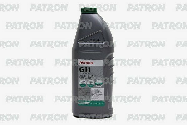 Антифриз PATRON PCF4001 зеленый G11 0,87л