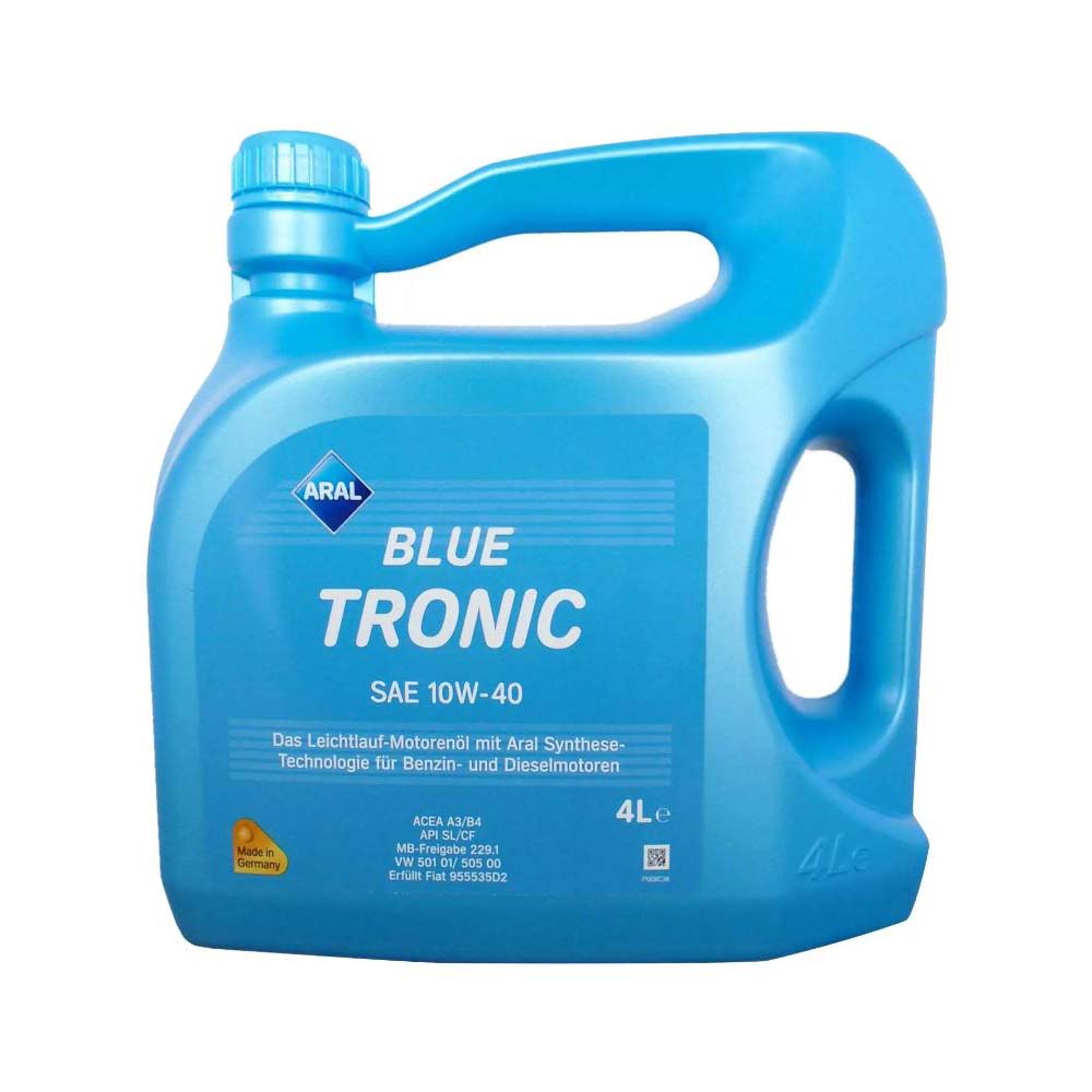 Масло моторное ARAL BLUE TRONIC 10W40 полусинтетика 4 л 1592b8