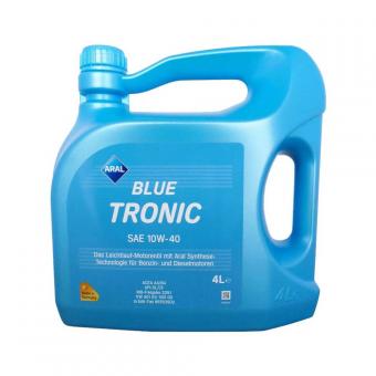Масло моторное ARAL BLUE TRONIC 10W40 полусинтетика 4 л 1592b8