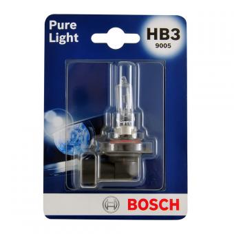 Лампа галогенная BOSCH PURE LIGHT HB3 1987301062