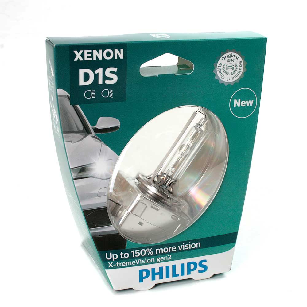 Лампа ксеноновая PHILIPS X-TREMEVISION GEN2 4800K 12V D1S 35W 85415XV2S1