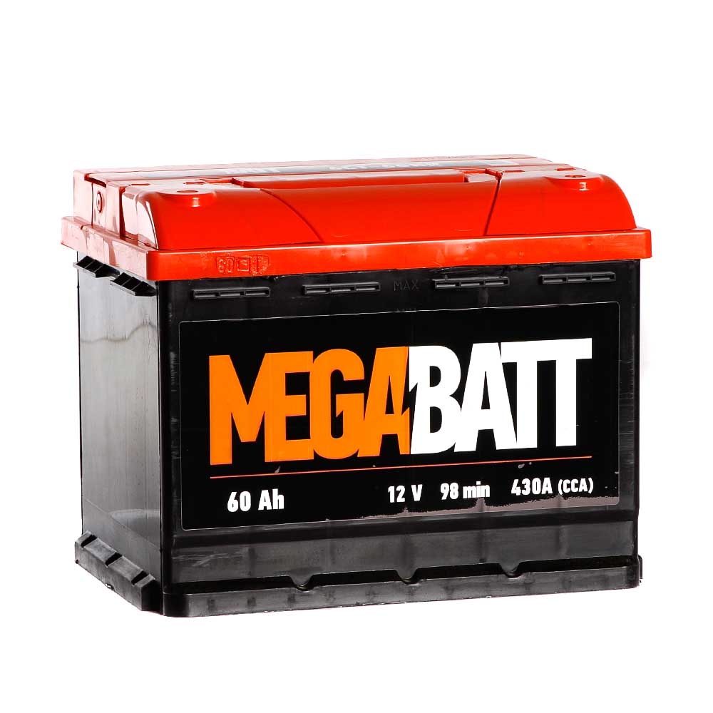 Аккумулятор MEGA BATT 60 Ач 430А О/П BI85350