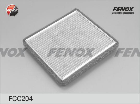 Фильтр салона FENOX FCC204 угольный
