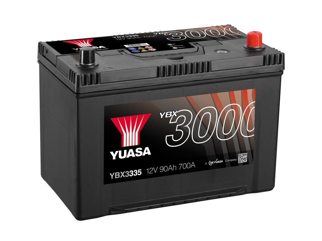 Аккумулятор YUASA 90 Ач 700А О/П YBX3335