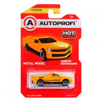 Модель авто AUTOPROFI HOT TRUCKS TRU-002 1:64 желтая TRU-002 YE