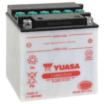 Аккумулятор YUASA YUMICRON CONTINUED 30 Ач А О/П YB30L-B