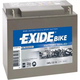 Аккумулятор EXIDE GEL 16 Ач 100А О/П GEL12-16