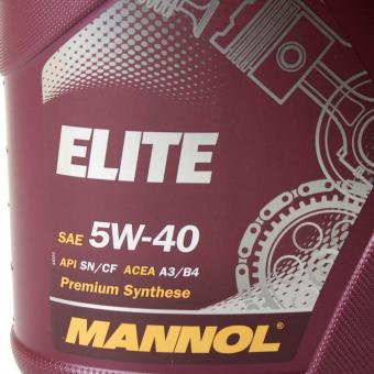 Масло моторное MANNOL ELITE 5W40 синтетика 4 л 1006