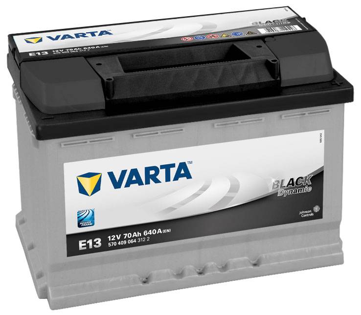 Аккумулятор VARTA BLACK DYNAMIC 70 Ач 640А О/П 570 409 064 312 2