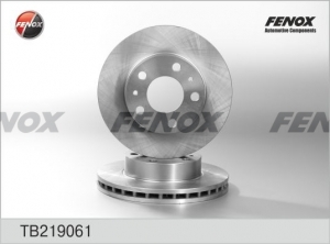 Диск тормозной FENOX TB219061 передний