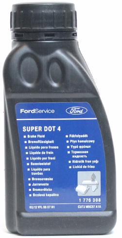 Жидкость тормозная FORD SUPER DOT-4 0.25 л 1776308