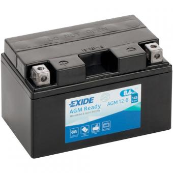 Аккумулятор EXIDE AGM 1,2 Ач 145А П/П AGM12-8